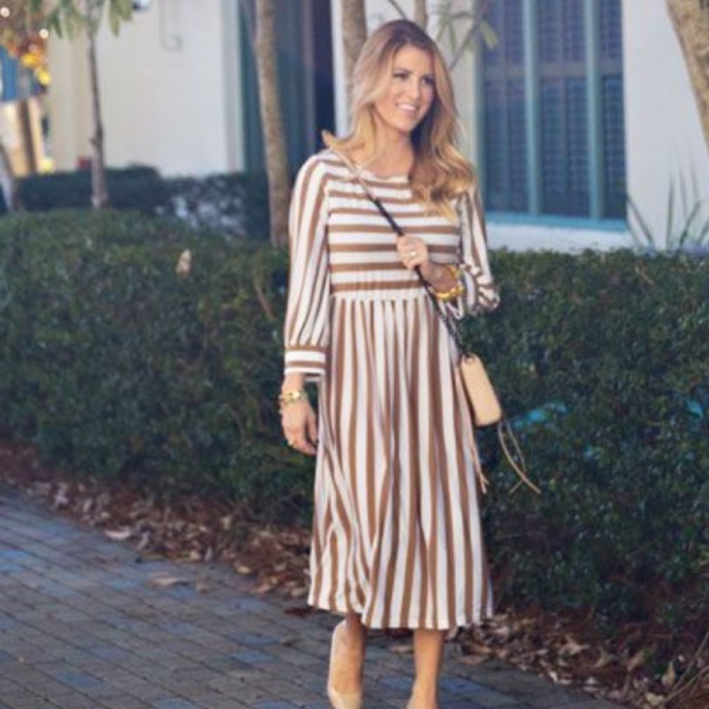•SOLD•Stripe DAINTY JEWELLS Midi• - Picture 8 of 8